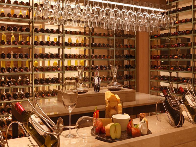 Trident Hyderabad Hotell Exteriör bild Wine cellar at the Mandarin Oriental, Hong Kong